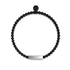 Bronze à canon | Bracelet barre dorée | mini
